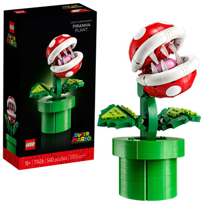 LEGO Super Mario: Piranha Plant - 540 Pieces (71426) One of the best sets I’ve ever gotten! Looks great on the shelf!