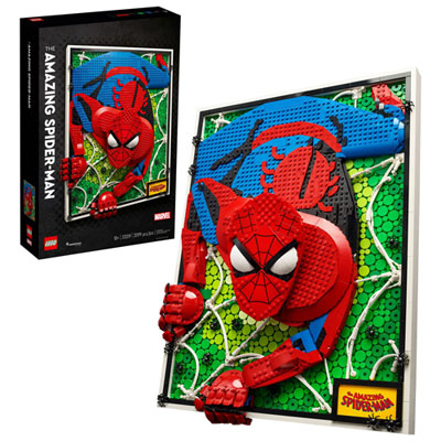 Image of LEGO ART: The Amazing Spider-Man - 2099 Pieces (31209)