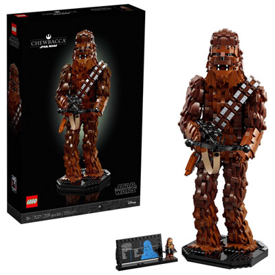Image of LEGO Star Wars: Chewbacca figure - 2319 Pieces (75371)