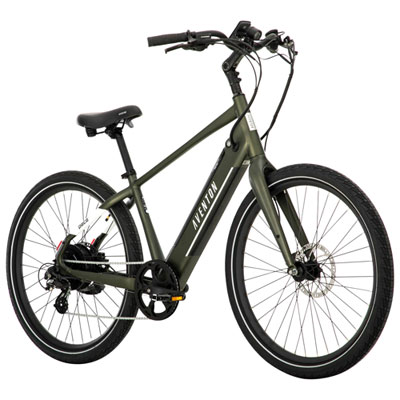 Aventon Pace 500.3 500 W Step-Over Electric City Bike with up to 96km Battery Range - Large - Green Bike Review