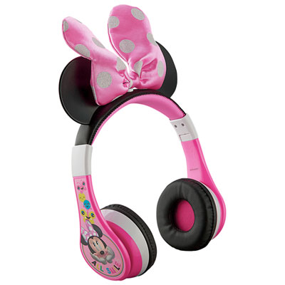 Image of KIDdesigns Minnie Mouse Over-Ear Bluetooth Kids Headphones - Multi