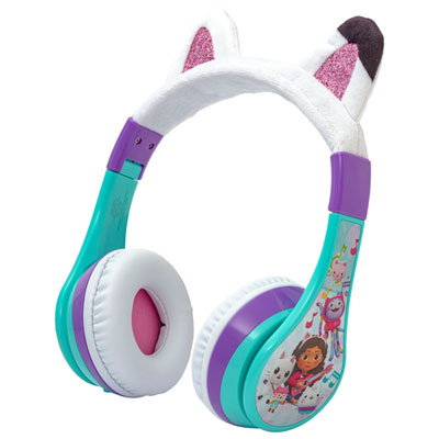 KIDdesigns Gabby'S Dollhouse Over-Ear Bluetooth Kids Headphones - Multi Kid loves it!