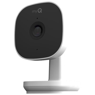 Image of Chamberlain MyQ Smart Garage Wire-Free Indoor Security Camera 2 - White