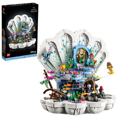 Image of LEGO Disney: The Little Mermaid Royal Clamshell - 1808 Pieces (43225)