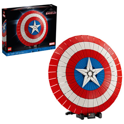 Image of LEGO Super Heroes Marvel: Captain America’s Shield - 3128 Pieces (76262)