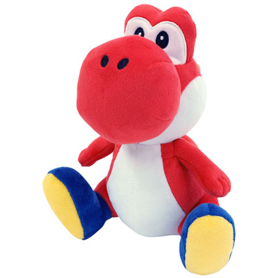 Little Buddies Super Mario Bros Red Yoshi Plush