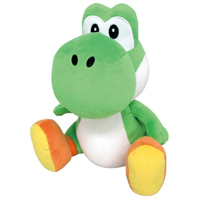 Little Buddies Super Mario Bros Yoshi Plush I just happwned to find 2 Super Mario stuffies on line at Best Buy