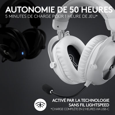 Logitech G PRO X 2 LIGHTSPEED Wireless Gaming Headset for PC / PS4