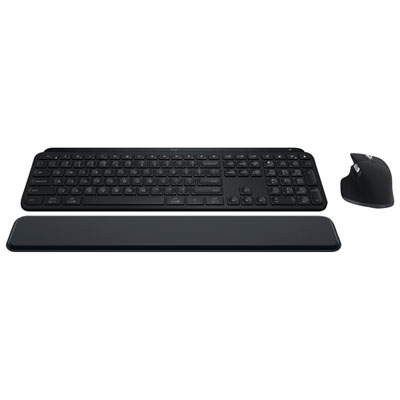 Image of MX Keys S Bluetooth Combo - MX Keys S Keyboard, MX Master 3S Mouse, MX Palm Rest
