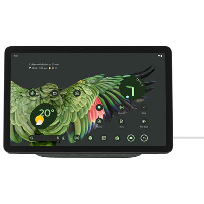 Google Pixel 11" 256GB Tablet with Charging Speaker Dock - Hazel Typical tablet features and customization!  All in all, love this tablet and concept!  