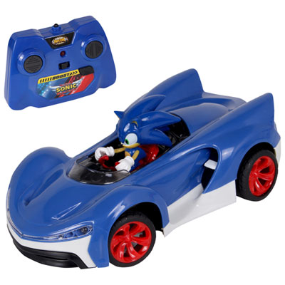 Image of NKOK Sonic the Hedgehog RC Car (601) - Blue