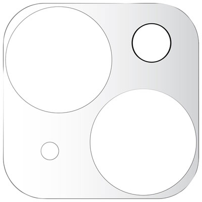 Image of TUFF8 Camera Lens Protector for iPhone 13