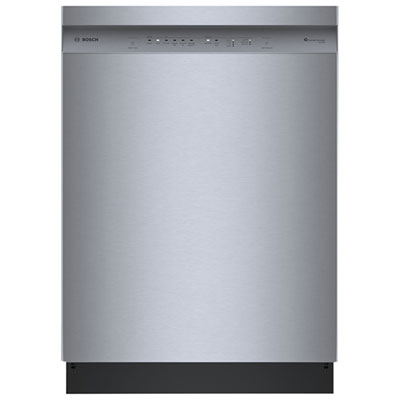 Bosch 24" 46dB Built-In Dishwasher with Third Rack (SHE5AE75N) - Stainless Steel Quiet dishwasher