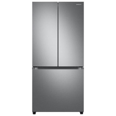 "Open Box - Samsung 33"" 24.5 Cu. Ft. French Door Refrigerator (RF25C5151SR/AA) - Stainless Steel - Scratch & Dent"