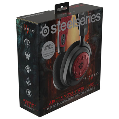 【限定カラー】SteelSeries Arctis Nova 7 DIABLO SteelSeries Arctis Nova 7 Limited Edition Diablo IV Wireless