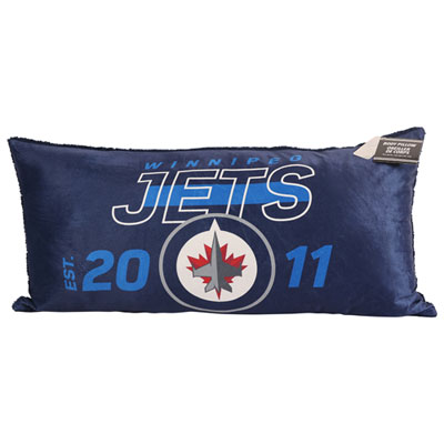 Image of NHL Plush Body Pillow - Winnipeg Jets