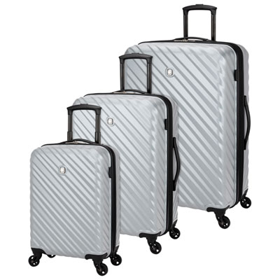 SWISSGEAR Mod 3-Piece Hard Side Expandable Luggage Set - Silver