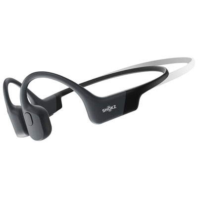 Shokz OpenRun Mini Bone Conduction Open-Ear Bluetooth Headphones - Black