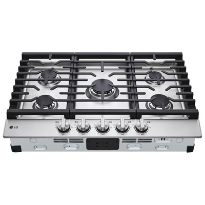 LG 30" 5-Burner Gas Cooktop (CBGJ3023S) - Stainless Steel LG gas cooktop is one of the best in market currently, looks great