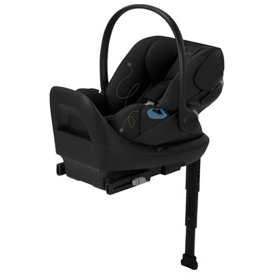 Image of Cybex Cloud G Rear-Facing Infant Car Seat - Moon Black