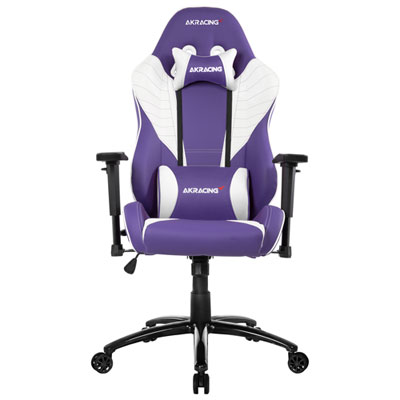 AKRacing Core SX Ergonomic Faux Leather Gaming Chair - Black/Lavender Great gaming chair