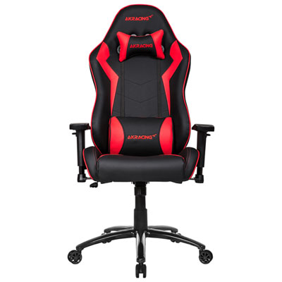 AKRacing Core SX Ergonomic Faux Leather Gaming Chair - Black/Red Nice gaming chair