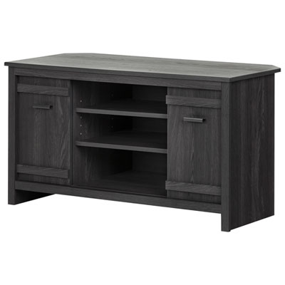 Image of South Shore Contemporary 42   TV Stand - Grey Oak