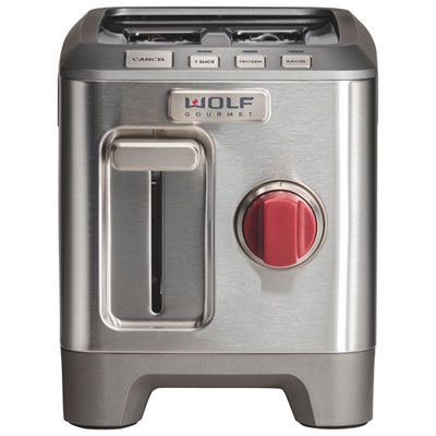 Image of WOLF Gourmet Toaster - 2-Slice - Stainless Steel