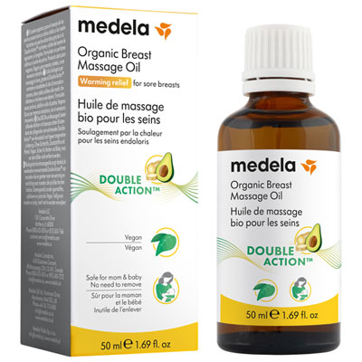 Image of Medela Organic Breast Massage Oil - 50ml