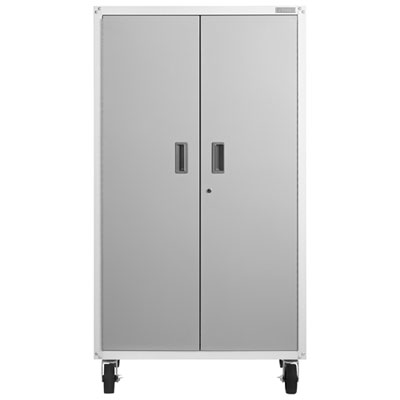 Image of Gladiator Heavy Duty Steel Storage Cabinet (GALG36CKKW) - Grey Slate