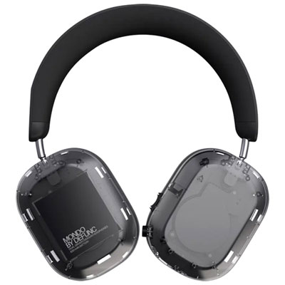 Image of Defunc MONDO Over-Ear Noise Cancelling Bluetooth Headphones - Black/Clear