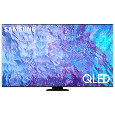 Samsung 98" 4K UHD HDR QLED Tizen Smart TV (QN98Q80CAFXZC) - 2023 - Titan Black Impressive picture quality with big screen 