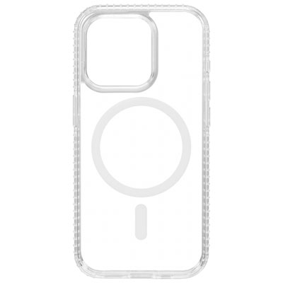 Insignia Fitted Hard Shell Case with MagSafe for iPhone 15 Pro - Clear IPhone Case