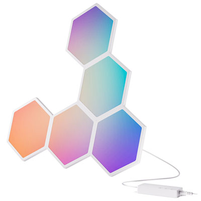 Image of GE Cync Dynamic Effects Hexagon Light Panels - Extension Kit - 5 Panels