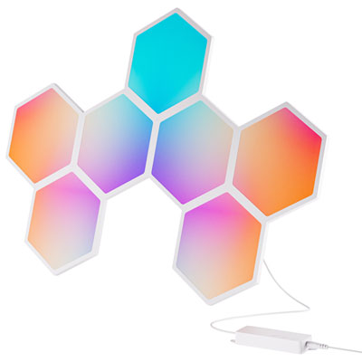 Image of GE Cync Dynamic Effects Hexagon Light Panels - Smarter Kit - 7 Panels