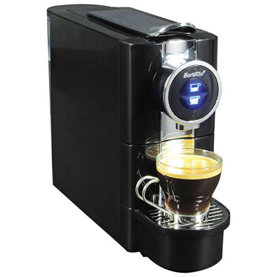 Image of Barsetto BARSM1 Coffee & Espresso Machine - Black/Silver