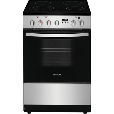 "Open Box - Frigidaire 24"" 1.9 Cu. Ft. 4-Element Freestanding Electric Range (FCFE242CAS) - Stainless Steel - Perfect Condition"