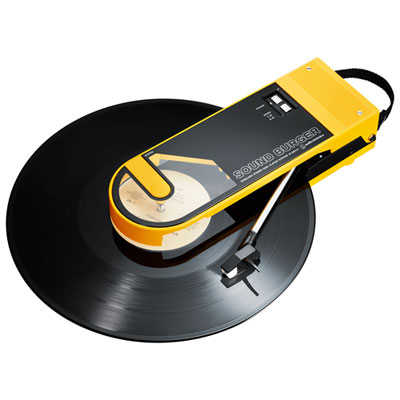 Image of Audio-Technica AT-SB727 Sound Burger Portable Bluetooth Turntable - Yellow