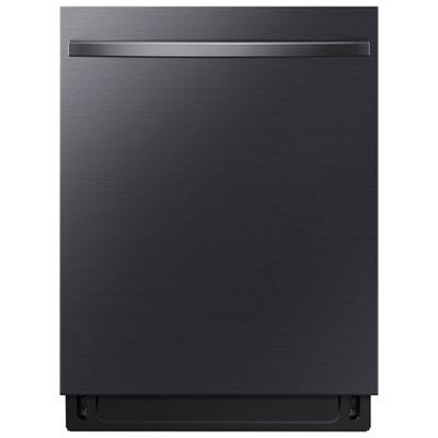 Samsung 24" 46dB Built-In Dishwasher with Third Rack (DW80CG5451MTAA) - Black Stainless I just remodeled my kitchenI and recently upgraded to a new Samsung dishwasher which includes a third rack and has a fingerprint resistant finish