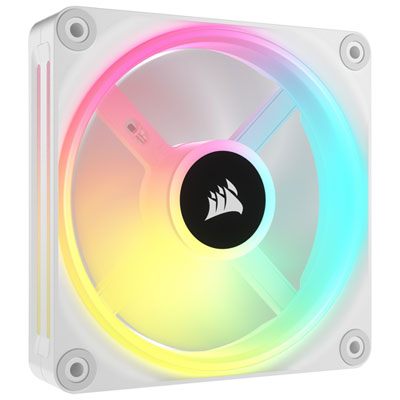 Image of Corsair iCUE Link QX120 RGB 120mm PWM Fan Expansion Kit - White