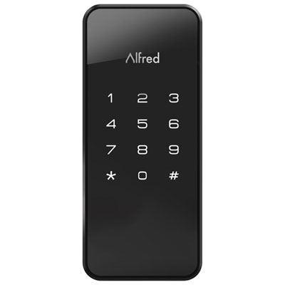 Alfred DB1S Bluetooth Smart Lock - Black It looks great on the house, happy with my selection