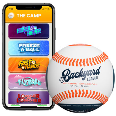 Image of Playfinity Smart Gaming Baseball Interactive Training Baseball