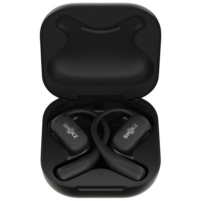 Shokz OpenFit Open-Ear True Wireless Earbuds - Black | Best Buy Canada