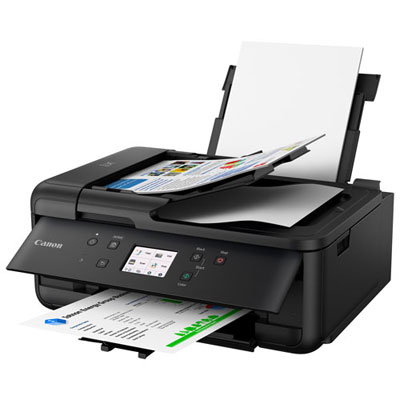Boîte Ouverte - Imprimante À Jet D'encre Tout-En-Un Sans Fil Pixma Tr7620A De Canon
