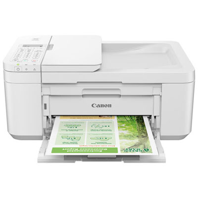 Open Box - Canon PIXMA TR4720 Wireless All-In-One Inkjet Printer - White