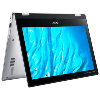 Image of Acer Chromebook Spin 311 11.6   Touchscreen Chromebook - Silver (MTK8183/128GB eMMC/8GB RAM/Chrome OS)
