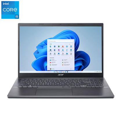 Image of Acer Aspire 5 15.6   Laptop - Iron (Intel Core i5-12450H/512GB SSD/8GB RAM/Windows 11)