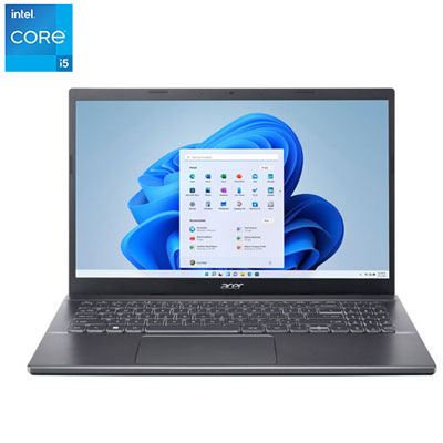 Image of Acer Aspire 5 15.6   Laptop - Iron (Intel Core i5-12450H/1TB SSD/16GB RAM/Windows 11)