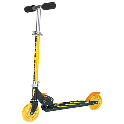 Image of Rugged Racers R1 2-Wheeled Foldable Kick Scooter - Lightning