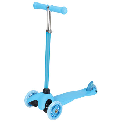 Rugged Racers Mini 3-Wheeled Foldable Kick Scooter - Blue